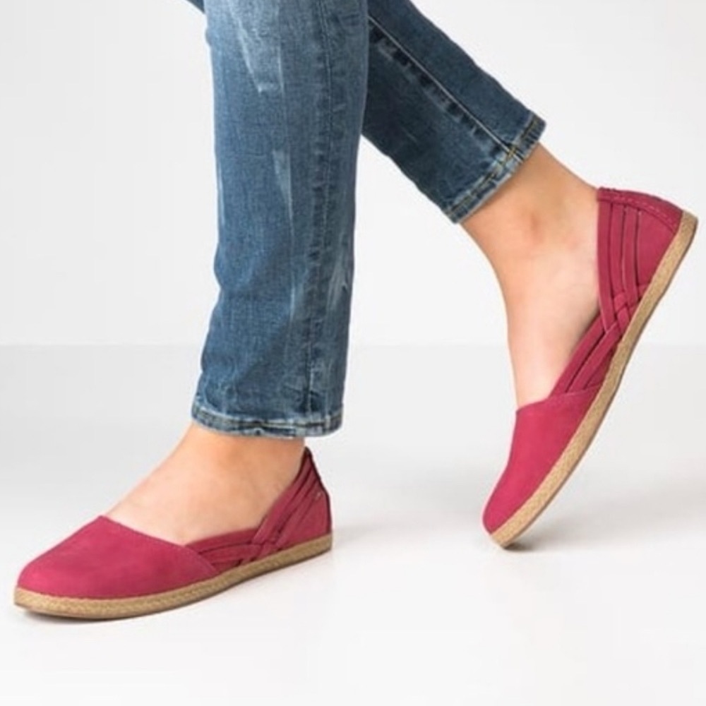 Ugg Womens Shoes Ugg Cicily Espadrilles Hot Pink Slip On Shoes Sz 7.5